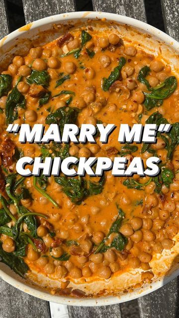 Marry Me Chickpeas Vegan, Marry Me Chickpea Recipe, Marry Me Chickpeas, Veggie Broth, Plantbased Recipes, Sundried Tomatoes, Salt N Pepper, Chickpea Recipes, Vegan Comfort Food