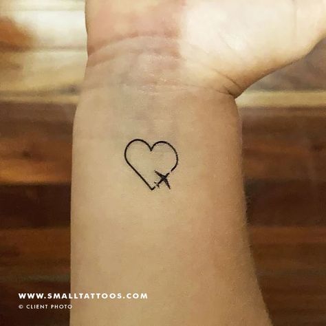 Traveller Heart Temporary Tattoo (Set of 3) – Small Tattoos Airplane Tattoo, Heart Temporary Tattoos, Airplane Tattoos, Travel And Adventure, Tattoo Set, Good Heart, Fake Tattoos, Heart Stickers, Travel Inspired