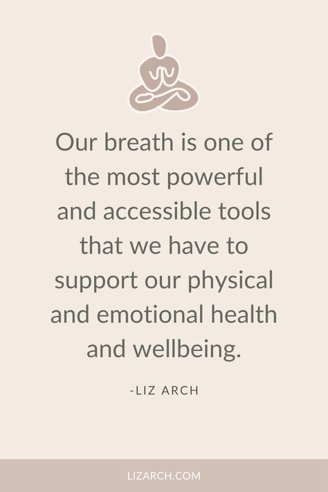 Our breath is one of the most powerful and accessible tools that we have to support our physical and emotional health and wellbeing. Learn a deeply calming breathing technique called 2-to-1 Diaphragmatic Breathing (also known as Relaxation Breathing). #breathwork #breathe #breathingquote Yoga Breath Quotes, Quotes On Breathing, Power Of Breath, Quotes Breathe Mindfulness, Benefits Of Breathwork, Breath Work Meditation, Breathe In Breathe Out Quotes, Breath Quotes Inspiration, Transformational Breathing