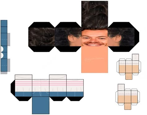 Harry styles Harry Styles Mini Cardboard Cutout, Harry Styles Papercraft, Harry Styles Paper Craft Template, Harry Styles Minecraft Template, Harry Styles Minecraft Print, Harry Styles Paper Doll, Taylor Swift Box Template, Harry Styles Template, Harry Styles Paper Craft