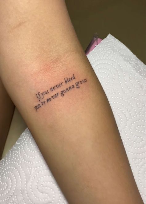 Taylor Swift Tattoo, Lyric Tattoos, Desain Buklet, Writing Tattoos, Petite Tattoos, Small Hand Tattoos, Awesome Tattoos, Classy Tattoos, Discreet Tattoos