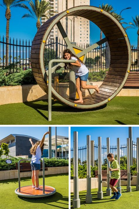 Park Accessories, Playground Idea, Sound Playground, Outdoor Fitness, Innovative Playground, Outdoor Playground Design Architecture, Interactive Playground Design, Outdoor Musical Playground, Playground Installation