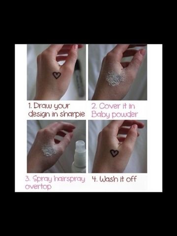 Diy Permanent Tattoo In 4 Easy Step Diy Fake Tattoo, Fake Tattoo Diy, Skittles Game, Aesthetic Doodles, Random Hacks, Wörter Tattoos, Drawing Hacks, Homemade Tattoos, Diy Tattoo Permanent