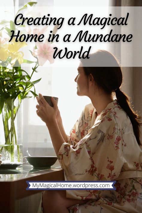 Being a magical person living in a mundane world can suck. BUT you can create a little magic while performing everyday tasks and chores. How To Live A Magical Life, Magic In The Mundane, Mundane Magic, Witchy Self Care, Daily Witchcraft, Witchcraft Ideas, Self Care Bath, Witch Life, Clean My Space