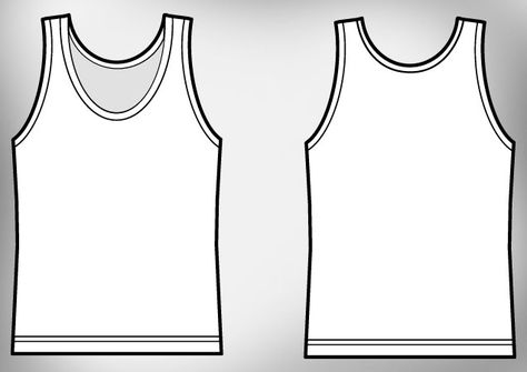 Free Download »   http://www.t-shirt-template.com/girl-tank-top-t-shirt-template/   Template by Kraftmedia. Kraftmedia is a graphic design and screen printing company located in Vancouver BC, Canada. Kraftmedia design and printing team are dedicated to transfer your idea onto wide range of stylish clothing and accessories at unbeatable prices.   T-shirt Vector & PSD templates you can use them to preview how your illustration or apparel design would look garment after Tank Top Sketch, Tank Top Drawing, Tank Top Template, Girl Tank Top, T Shirt Template, Shirt Packaging, Tshirt Template, Free T Shirt Design, Tshirt Printing Design