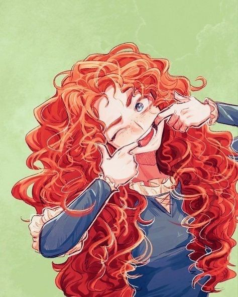 Brave Cartoon, Merida Disney, Disney Art Style, Brave Princess, Princess Illustration, Princess Merida, Disney Brave, Merida Brave, Disney Songs