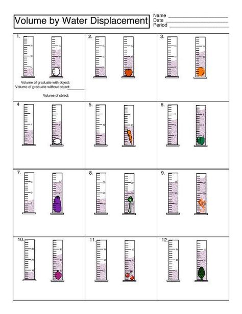 Volume by Water Displacement 8th Grade Reading List, Water Displacement, Fly To The Moon, Cell Transport, Perimeter Worksheets, Classroom Preparation, Chemistry Classroom, Rectangular Prism, Graduation Speech