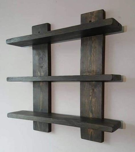 Design Floating Shelves, Floating Shelves White, Shelf Designs, Diy Wood Shelves, Wooden Wall Shelves, Diy Wall Shelves, Pallet Shelves, Display Unit, Cube Design