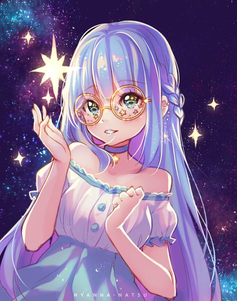 DeviantArt is the world's largest online social community for artists and art enthusiasts, allowing people to connect through the creation and sharing of art. Hyanna Natsu, Stars Wallpaper, Anime Stars, Anime Galaxy, Cute Stars, New Star, Star Girl, Manga Girl, Artist Art