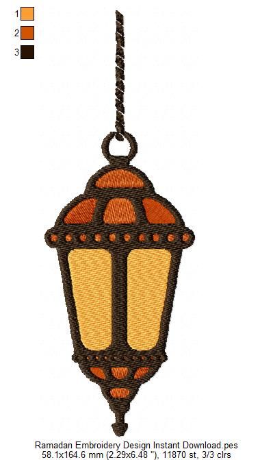 Ramadan Embroidery Design, Embroidery Motifs Unique, Ramadan Embroidery, Ornament Embroidery, Embroidery Motifs, Embroidery Design, Ramadan, Design Details, Machine Embroidery