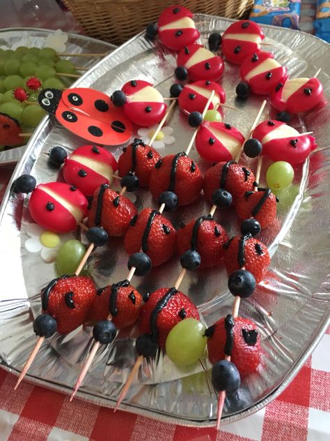 Love Bug Turns One, Love Bug Baby Shower Decor, Love Bug Baby Shower Ideas, Ladybug 2nd Birthday Party, Little Bug Baby Shower Theme, Bug Themed Birthday Party Food, Our Little Love Bug Baby Shower Theme, A Little Love Bug Is On The Way, Little Love Bug Baby Shower Theme