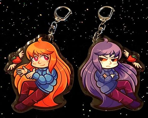 Celeste Game, Anime Charms, Ghost Pokemon, Acrylic Charms, Indie Games, Go Shopping, Medium Art, Interesting Art, All Art