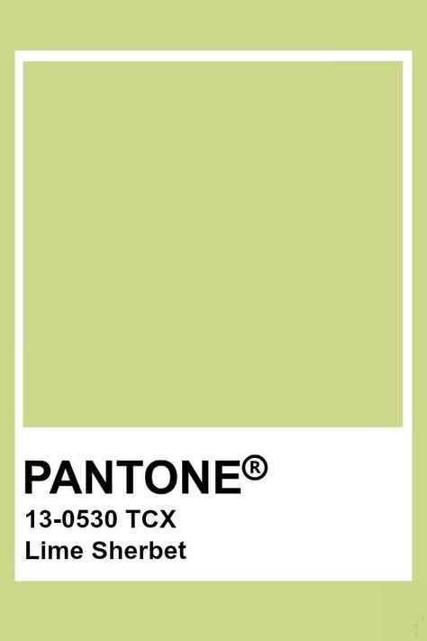 Pantone Green, Pantone Tcx, Pantone Color Chart, Pantone Swatches, Lime Sherbet, Pantone Palette, Pantone Colour Palettes, Daiquiri, Green Paint