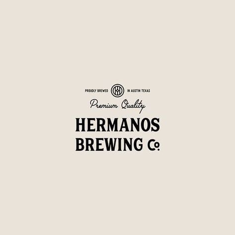 Brewery Logo, Create Logo, Logos Ideas, Logo Type, Beer Brands, Branding Packaging, Text Logo, Minimalist Logo Design, Personal Brand