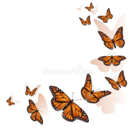 Woodland Mural, Butterfly Circle, Butterflies In Flight, Background Circle, Fly Drawing, Butterfly Flying, Ib Art, Circle Background, Butterfly Background