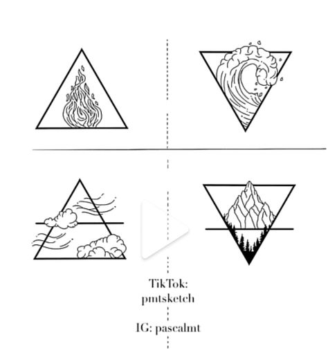 Earth Element Tattoo, Element Tattoo, Elements Tattoo, Earth Element, Earth Elements, Skin Art, Art Drawings Sketches, Drawing Sketches, Art Drawings