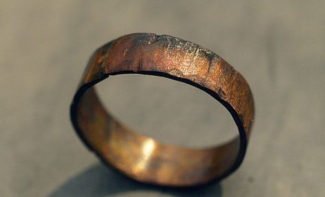 Custom Copper Ring Band for Men / Women Wood by TheLiftJewelryShop, $40.00 Ring Band For Men, Copper Wedding Rings, Copper Wedding Band, Wooden Rings Engagement, Male Wedding, Wooden Wedding Ring, Wedding Ring For Him, Alternative Wedding Rings, Copper Wedding