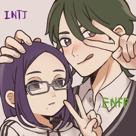 Intj Enfp Relationship, Enfp Male, Enfp X Intj, Intj Female, Intj Enfp, Enfp Relationships, Best Ship, Mbti Memes, Intj Personality