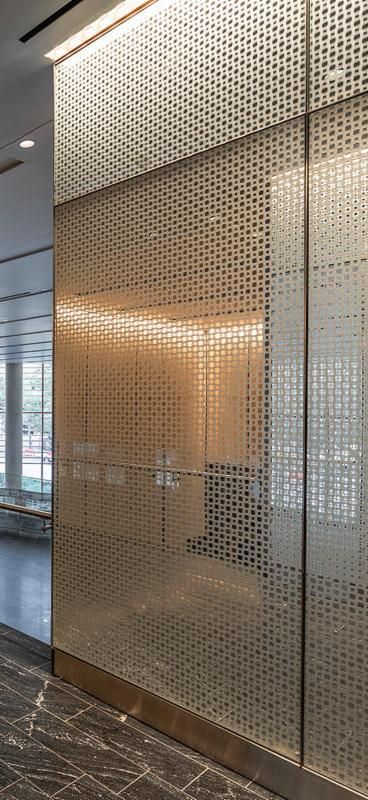 LEVELr is a sophisticated wall cladding system that pairs a frameless panel aesthetic with numerous design and material options. Metal Wall Cladding, Aluminium Cladding Panels, Trombe Wall, Aluminum Wall Panel, Perforated Wall, Tin Interior, Perforated Metal Panel, Exterior Wall Cladding, Steel Cladding