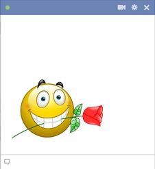 Romantic Emoji, Rose In Mouth, Gif Rose, Copy And Paste, Positive Messages, Happy Face, Love Symbols, Smiley Face, A Rose