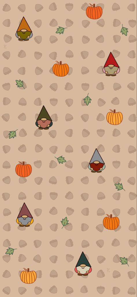 Fall Gnome Background, Fall Gnome Wallpaper Iphone, Gnome Wallpaper Iphone, Seasons Wallpaper, Background Procreate, Lantern Wallpaper, Gnome Wallpaper, Marble Iphone Wallpaper, Fall Lantern