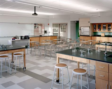 chemistry classroom Chemistry Classroom Aesthetic, Korean School Interior, Classroom Aesthetic High School Korean, Bloxburg Science Classroom, Aesthetic Science Classroom, Science Classroom Aesthetic, Korea Classroom, Science Lab Classroom, Korean Classroom