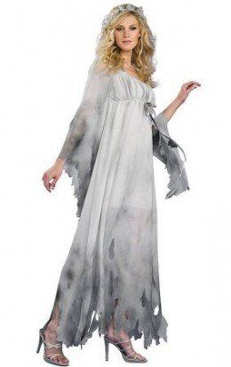 Available from Amazon Ghost Costume Women, Ghost Dress, Ghost Dresses, Ghost Bride, Bride Costume, Black Halloween Dress, Ghost Costume, Zombie Costume, Gaun Fashion