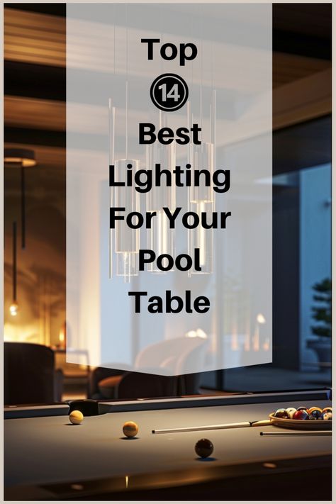 Discover the best lighting options to illuminate your pool table in style! Whether you're looking for a modern, sleek design or a more traditional fixture, these light fixtures will elevate your pool table room. Check out our blog for more pool table room ideas and lighting inspiration. #lightfixtures #pooltable #Scandinaviandesign #homedecor Round Light Over Pool Table, Cozy Pool Table Room, Pool Table Lighting Ideas Basement, Modern Pool Table Lighting, Modern Pool Table Room, Billiard Room Ideas Interior Design, Modern Billiard Room, Pool Table Lighting Ideas, Table Room Ideas