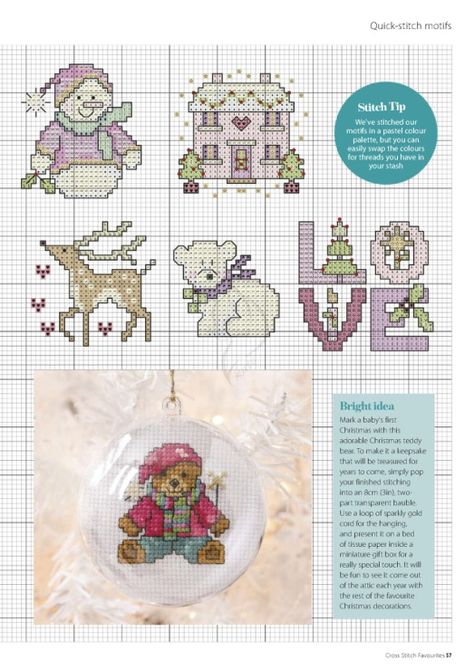 Cross Stitch Christmas Cards, The World Of Cross Stitching, Stitched Cards, Cross Stitch Plastic Canvas, Embroidery Painting, Stitch Cards, Christmas Teddy Bear, Winter Cross Stitch, Quick Stitch