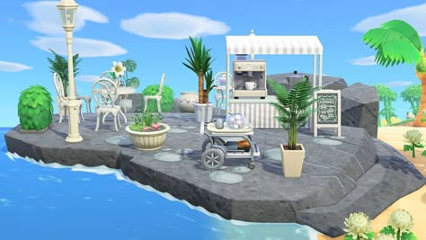 Animal Crossing Island Inspiration, Animal Crossing Cafe, Animal Crossing 3ds, Animals Crossing, Ac New Leaf, Animal Crossing Guide, Animal Crossing Wild World, Tropical Animals, Animal Crossing Villagers