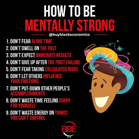 Strong Mindset, Dwelling On The Past, Feeling Sorry For Yourself, Business Infographics, Google My Business, Mentally Strong, Personal Improvement, Mental Strength, Personality Development