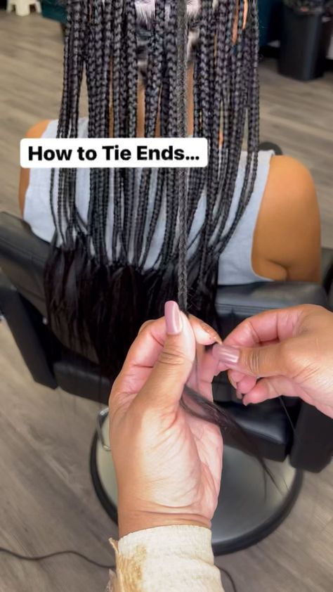 vlshairatx on Instagram: How We Tie up Loose Ends 😉 . . . . . #knotlessbraids #mediumknotlessbraids #smallknotlessbraids #feedinbraids #braidtutorial #braidschool📚… Tutorial Braids, Girls Braided Hairstyles Kids, Single Braids Hairstyles, Latest Braided Hairstyles, Parting Hair, Youtube Account, Poetic Justice Braids, Curly Crochet Hair Styles, Braided Hair Tutorial