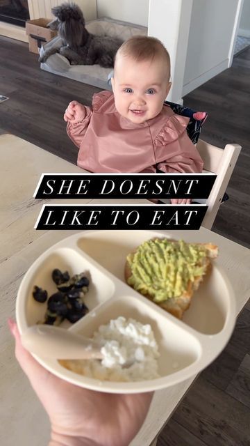 Jaimee Mack on Instagram: "*Update: Thank you all for your advice. Just so you know Keeva ate the “whole” toast. I give it to her both whole and sliced. She pulls off small amounts when it whole vs sliced(her bites are actually larger) but I still do both because baby led weaning is all about teaching her how to put the right amount of food in her mouth, how to chew, what food looks like, feels like, texture, etc… Also keep in mind I’m watching her the entire time. ☺️ Thanks We have been doin Eating Avocado, 7 Month Old Baby, No Teeth, Do Baby, Just So You Know, Led Weaning, Baby Led Weaning, Weaning, Pull Off