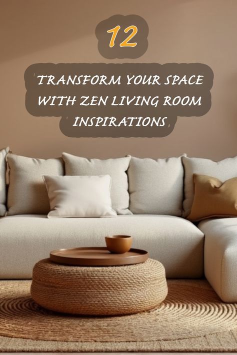 Discover how to create a peaceful and calming atmosphere in your home with these 12 Zen living room inspirations. I love incorporating natural textures and soothing colors that promote relaxation and tranquility. Whether you opt for soft seating, earth-toned decor, or minimalist designs, this guide will help you transform your space into a serene retreat. Spa Living Room Ideas, Modern Zen Living Room, Zen Living Room Decor, Zen Living Room Ideas, Spa Living Room, Modern Victorian Bedroom Ideas, Zen Room Ideas, Zen Style Interior, Modern Victorian Bedroom