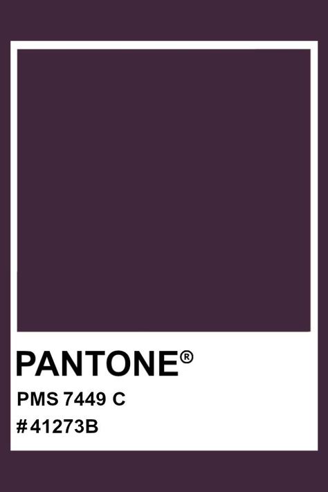 Purple Label Design, Viola Pantone, Moody Purple Paint Colors, Dark Purple Pantone, Pantone Colors Purple, Pantone Plum, Burgundy Pantone, One Colour Background, Aubergine Color Palette