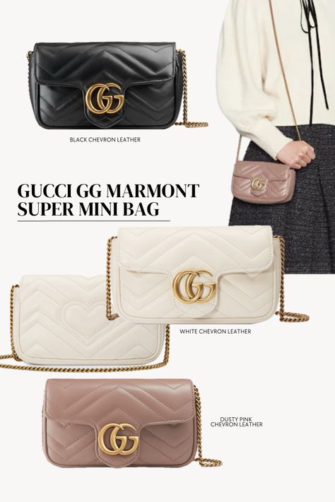 Elevate Your Style with the Iconic Gucci GG Marmont Super Mini Bag – Compact Luxury That Makes a Statement! ✨👜 #Gucci #DesignerBags #FashionIcon Holiday gift ideas, fashion finds, Gucci, small shoulder bag, designer handbag, luxury fashion, timeless elegance, designer, statement, piece, fashion, investment, Christmas gift, ideas for your wife, gift ideas for your girlfriend Gg Marmont Super Mini Bag, Gift Ideas For Your Girlfriend, Wife Gift Ideas, Ideas For Your Girlfriend, Luxury Gift Ideas, Marmont Super Mini, Handbag Luxury, Gift Ideas For Christmas, Shoulder Bag Designer