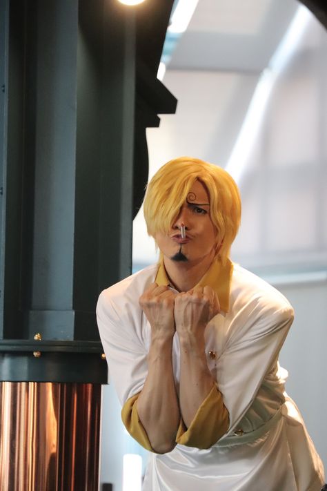 Sanji Cosplay, One Piece Aesthetic, Sanji Zoro, Zoro X Sanji, One Piece Sanji, One Piece Cosplay, Sanji Vinsmoke, Anime Black Hair, Vinsmoke Sanji