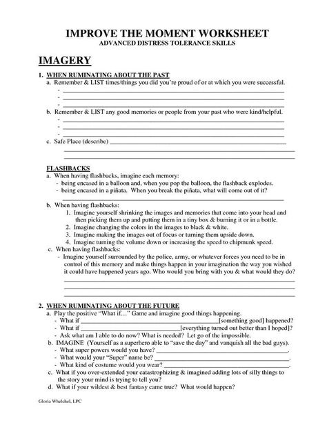 PTSD emergency plan Distress Tolerance Skills, Dbt Therapy, Counseling Worksheets, Distress Tolerance, Dbt Skills, Dialectical Behavior Therapy, School Social Work, Mental Health Counseling, Therapeutic Activities