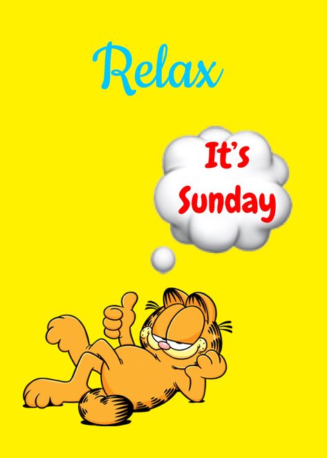 Sunday Happy Sunday Cartoon, Funny Sunday, Garfield Quotes, Sunday Humor, Garfield Images, Garfield Cartoon, Good Morning Coffee Gif, Cartoon Frog, Coffee Gif