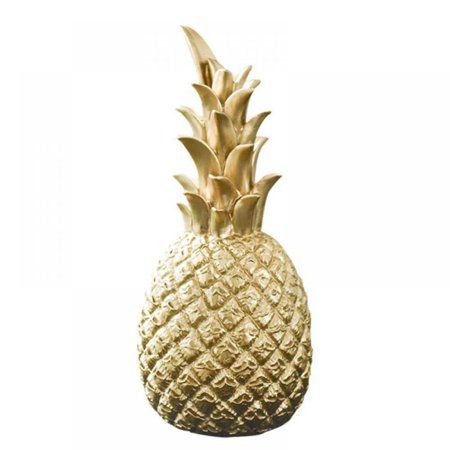 Pineapple Fashion, Pineapple Crafts, Pineapple Kitchen Decor, Pineapple Ornament, Pineapple Kitchen, Golden Pineapple, Pineapple Decor, Nordic Home, Miniature Gift