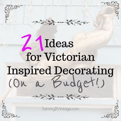 Diy Victorian Decor, Victorian Decorating Ideas, Victorian Bedroom Aesthetic, Chill Apartment Vibes, Victorian Bathroom Accessories, Victorian Style Bedroom, Chill Apartment, Modern Victorian Decor, Home Victorian