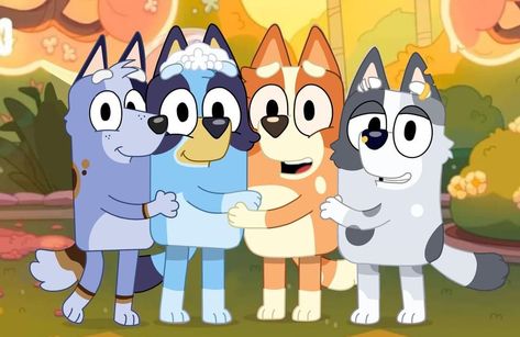 Blueys Future Child, Bluey Family Future, Bluey Future Family, Bluey Future, Bluey Bluey, Bluey Stuff, Bluey Characters, Bingo Funny, Cute Backgrounds For Iphone