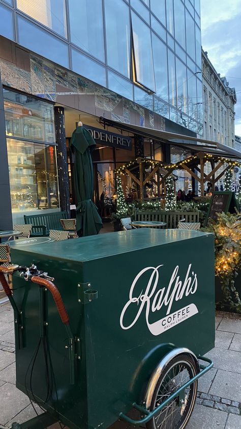 Ralphs Coffee Aesthetic, Ralph Lauren Coffee Shop, Europe Winter Aesthetic, Winter Aesthetic City, Ralph’s Coffee, Ralph Lauren Cafe, Ralph Lauren Coffee, Cafe Milano, Ralphs Coffee