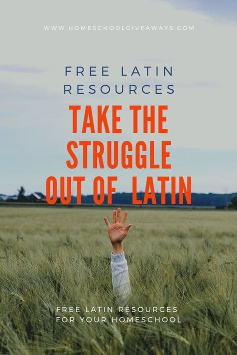 FREE Latin Resources: Take The Struggle Out Of Teaching & Learning Latin - Homeschool Giveaways Latin Language Learning, Learning Latin, Latin Grammar, Teaching Latin, School Highschool, Highschool Freshman, Latin Language, Homeschool Supplies, Free Giveaways