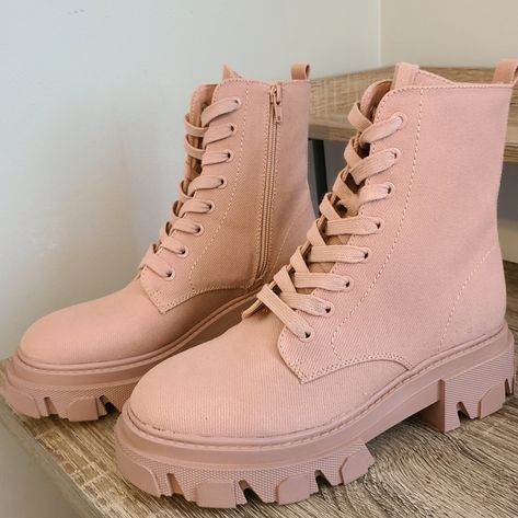 Pink Combat Boots, Metallic Flats, Green Boots, Platform High Heel Shoes, Brown Heels, Suede Wedges, Nine West Shoes, Open Toe Shoes, Platform Wedge Sandals