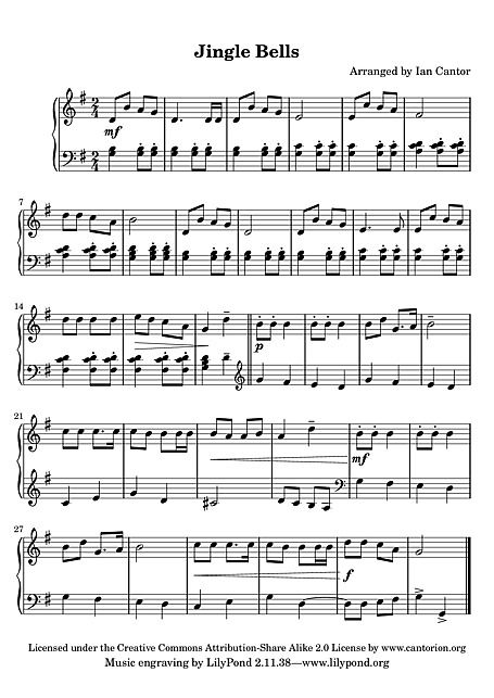 Jingle Bells Jingle Bells Piano, Music Thumbnail, Christmas Piano Sheet Music, Beginner Piano Music, Piano Chords Chart, Piano Notes Songs, Hymn Sheet Music, Christmas Piano, Piano Music Lessons