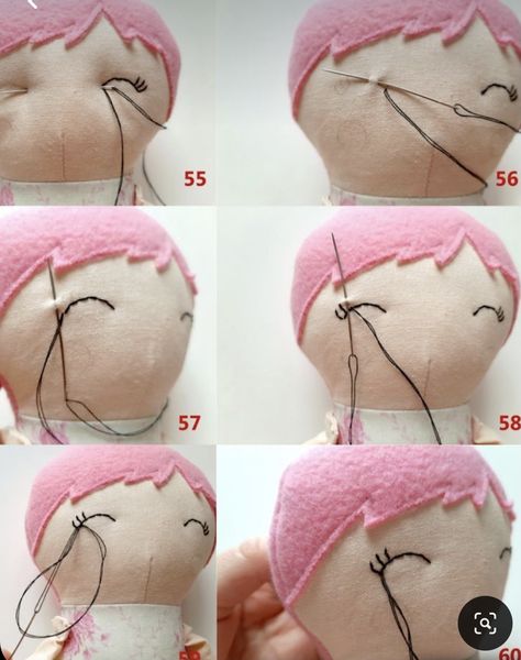 Rag Doll Sewing Pattern Free Printable, Beginner Doll Sewing Pattern, Free Sewing Doll Patterns, Sewing Doll Clothes Free Printable, Sewn Dolls Handmade, Ragdoll Clothes Patterns Free, Rag Doll Tutorial Free Pattern, Easy Dolls To Sew, Small Dolls To Make