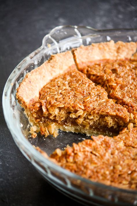 Oatmeal Coconut Pie, Oatmeal Coconut Pie Recipe, Oat Crust Pie, Oatmeal Crumb Topping For Pie, Oatmeal Woopy Pie Recipe, Oat Pie, Oatmeal Pie Recipe, Pie Coconut, Chocolate Pie Crust