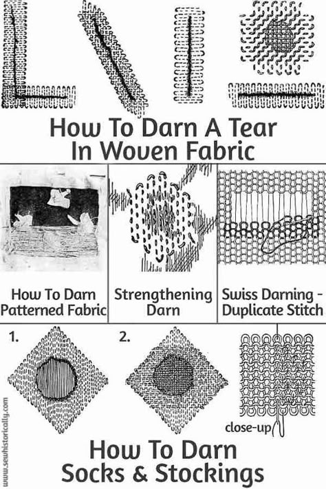 How To Sew On Patches, Invisible Mending, Visible Mending Stitches, Button Hole Stitch, Mending Clothes, Historical Sewing, Sewing Courses, The Edwardian Era, Make Do And Mend