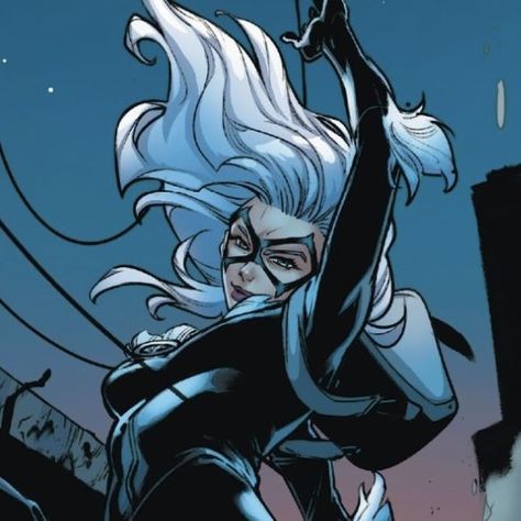 Black Cat Spiderman Icon, Felicity Hardy Black Cat, Black Cat Art Marvel, Black Cat Marvel Pfp, Black Cat Comic Icons, Black Cat Mcu, Black Cat Oc Human, Black Cat Marvel Comic, Black Cat X Spiderman